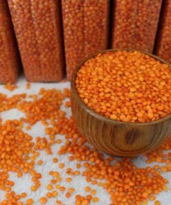 Whole Red Lentils Masoor Dal for Human Consumption Premium Quality Non GMO Cleaned to Export Standard Big Bag