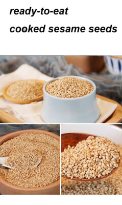 Wholesale Sesame Seeds Natural Good Taste White Sesame Seed Price Roasted Customized Packing OEM Service