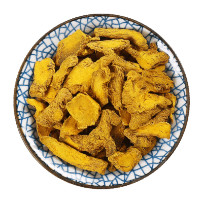 Selected Slices High Quality Turmeric Curcumae Rhizoma for Making Tea in Stock
