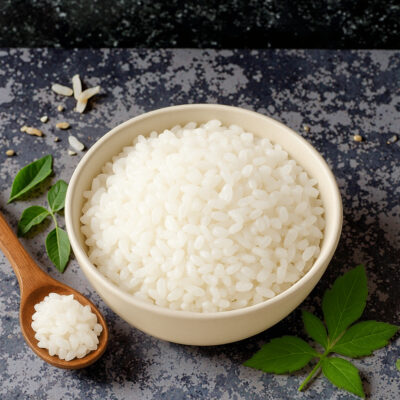 Konjac Rice Shirataki Medium-Grain Low-Carbohydrate Low-Calorie High-Fiber Tasteless Fresh Style Soft Texture 27kcl/100g Dry 1kg