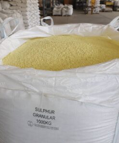High purity sulfur granules